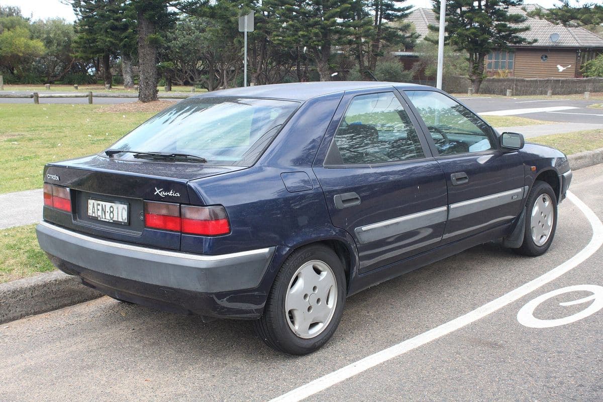 Citroën Xantia als Schrägheck Citroën Xantia als Schrägheck